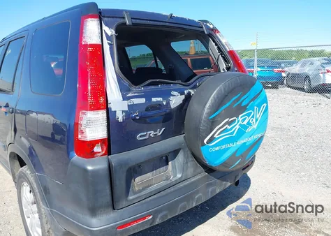 2005 Honda Cr-V Ex from USA, damaged, VIN SHSRD78855U305378